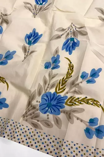 printed unstitched dress material