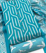 printed cotton unstitched dress material