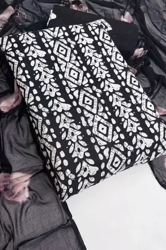 printed cotton unstitched dress material