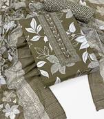 printed cotton unstitched dress material