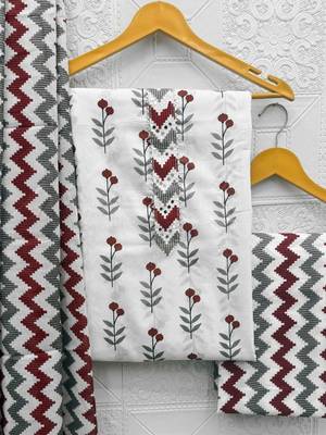 printed unstitched dress material 1