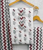 printed unstitched dress material