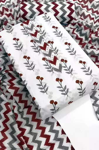 printed unstitched dress material