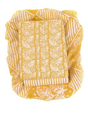 floral printed unstitched dress material 2