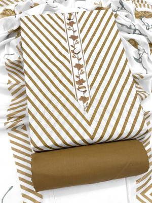 printed cotton unstitched dress material 4