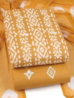 printed cotton unstitched dress material 4
