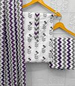 printed cotton unstitched dress material
