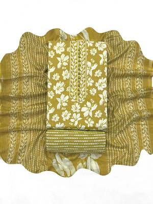 printed cotton unstitched dress material 4