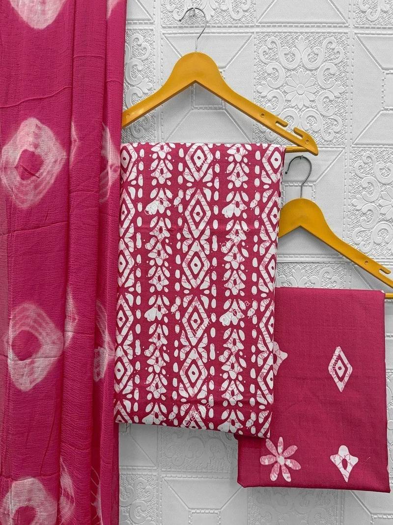 printed unstitched dress material