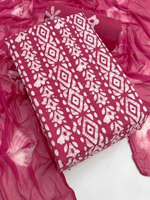 printed unstitched dress material 2