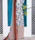 printed unstitched dress material