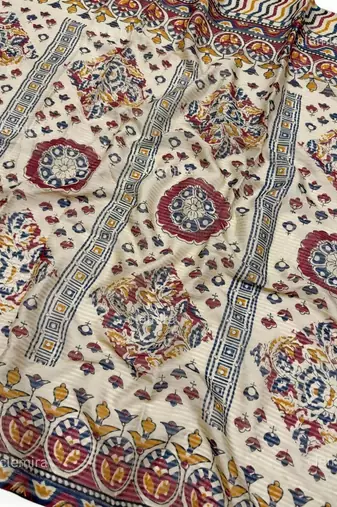 printed cotton unstitched dress material