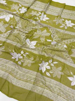 printed cotton unstitched dress material 2