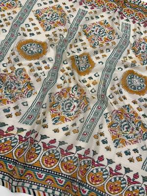 printed cotton unstitched dress material 5