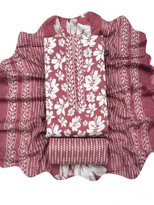 printed cotton unstitched dress material 3