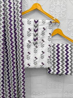printed cotton unstitched dress material 1