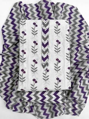 printed cotton unstitched dress material 2