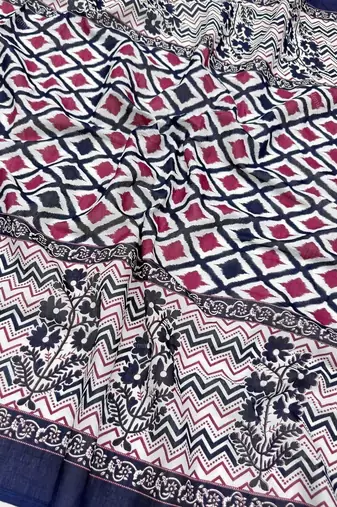 printed cotton unstitched dress material