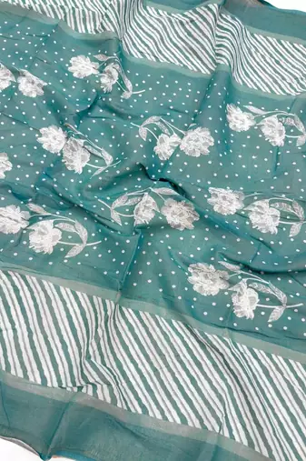 printed cotton unstitched dress material