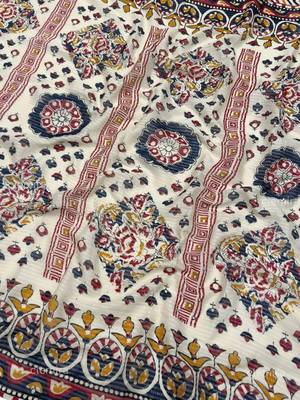 printed cotton unstitched dress material 3