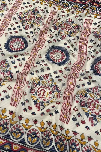 printed cotton unstitched dress material
