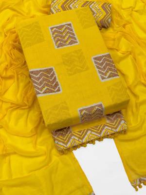  cotton unstitched dress material 1