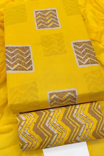  cotton unstitched dress material