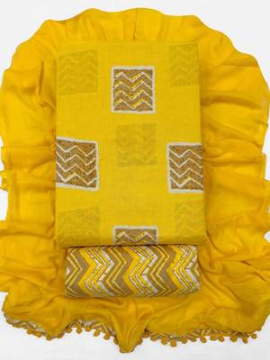  cotton unstitched dress material 4