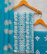 printed unstitched dress material
