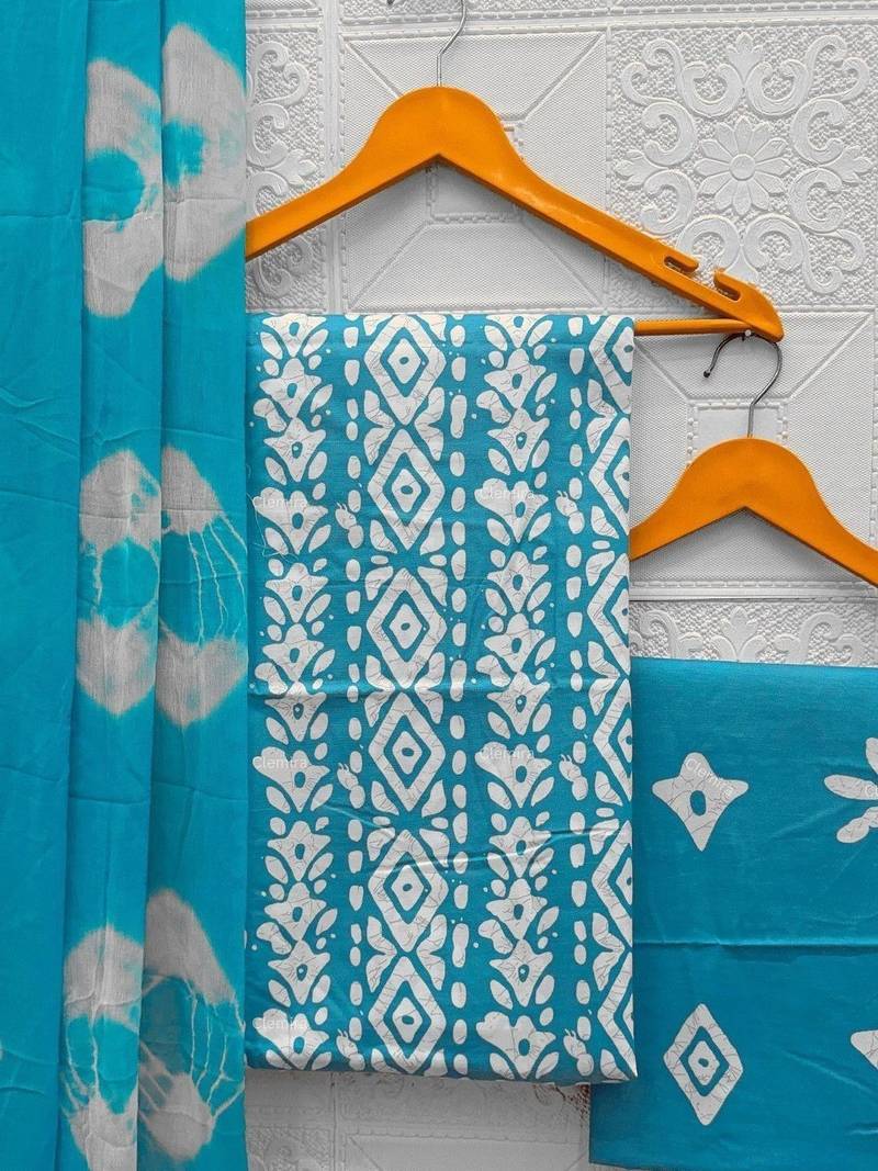 printed unstitched dress material