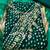 geometric printed embroidered zari unstitched dress material