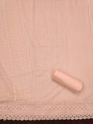 embroidered unstitched dress material 3