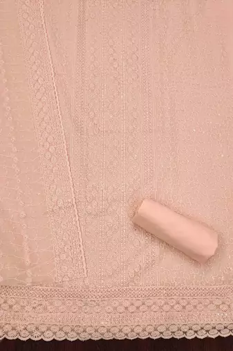 embroidered unstitched dress material