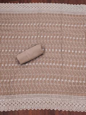 embroidered unstitched dress material 4
