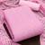 pink embroidered unstitched dress material