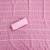 pink embroidered unstitched dress material
