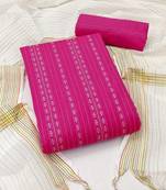 woven design unstitched dress material