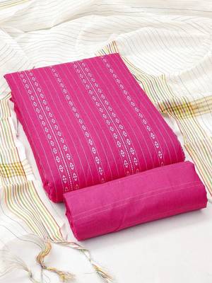 woven design unstitched dress material 2
