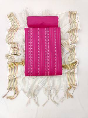 woven design unstitched dress material 3