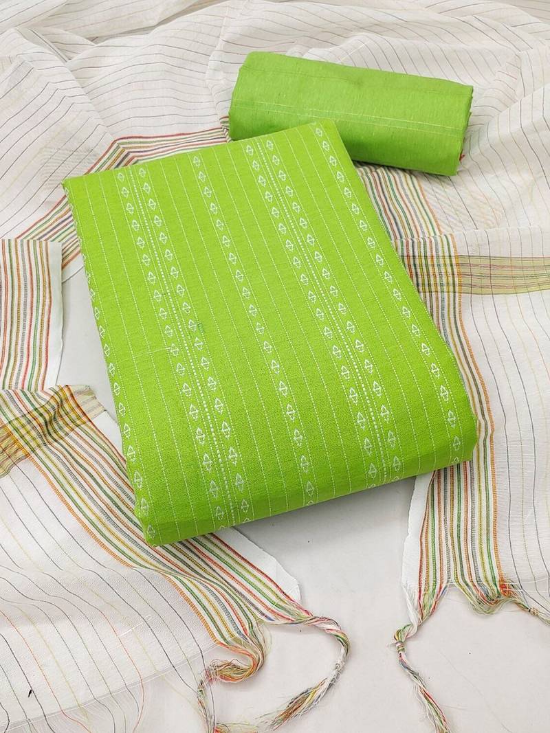 ethnic motifs printed unstitched dress material