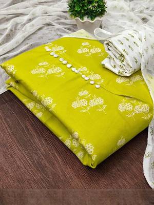 printed unstitched dress material 1