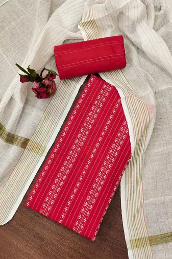 unstitched dress material
