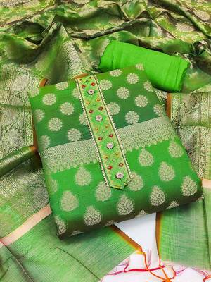 unstitched dress material 1