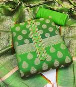 unstitched dress material