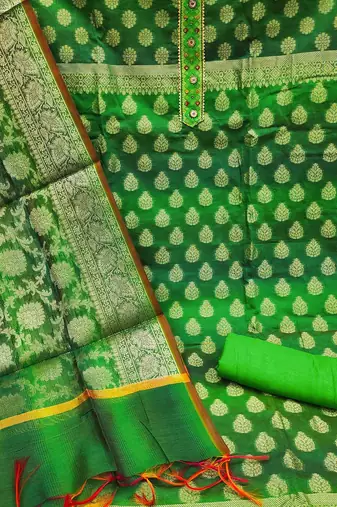 unstitched dress material