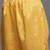 yellow & red embroidered unstitched dress material