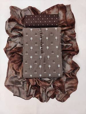 floral printed unstitched dress material 3
