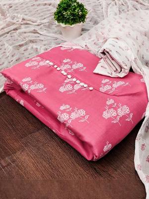 printed unstitched dress material 1