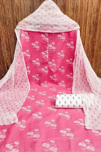 printed unstitched dress material