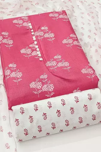 printed unstitched dress material